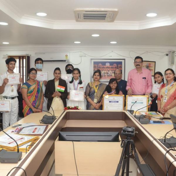 PSY Meritorious honor in DPI Bhopal MP